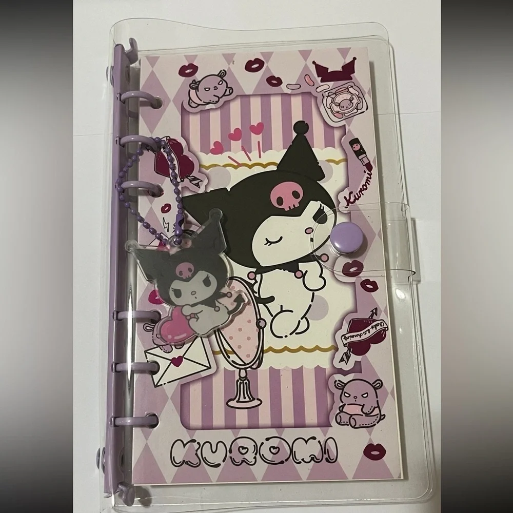 Kuromi Binder Style Notebook